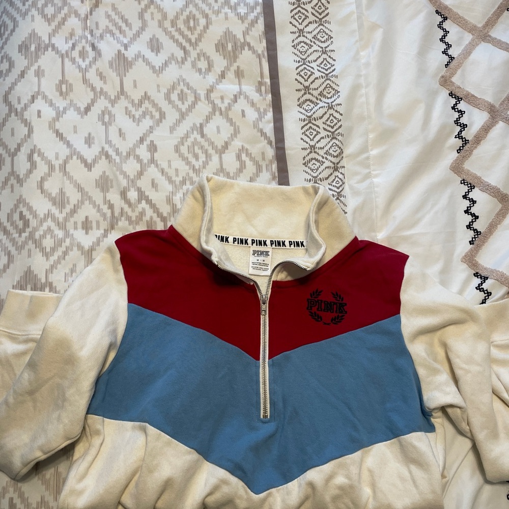 Victoria's Secret PINK Colorblock Pullover